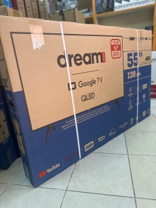 DREAMSTAR - 55'' (140 cm Ekran) 4K (UHD) QLED Frameless Google TV Televizyon